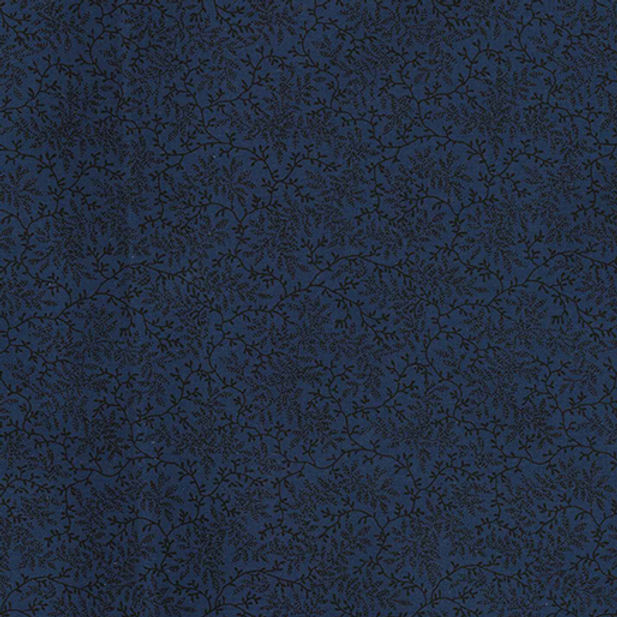 Wide Delicate Vines W.Blue