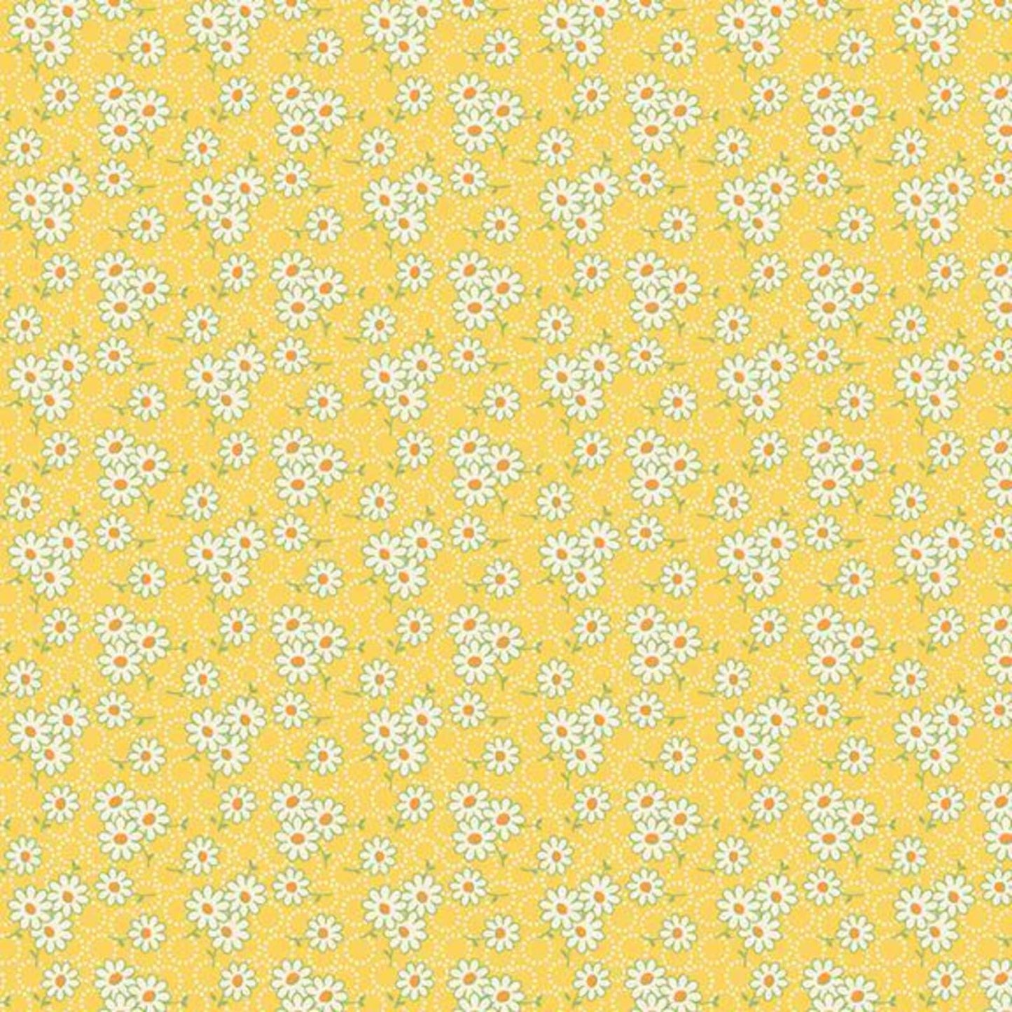 Aunt Grace Goes Scrappy – Daisy – Yellow