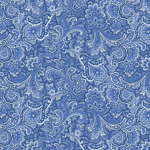 Khanti Paisley Blue (April’s Garden)