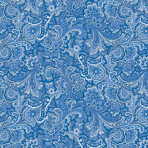 Khanti Paisley Blue 108"