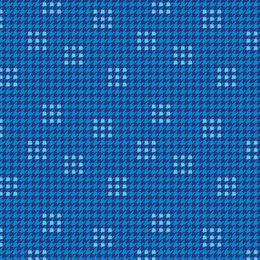 Modern Quilt Studio - Houndstooth Sapphire 2025 LTD