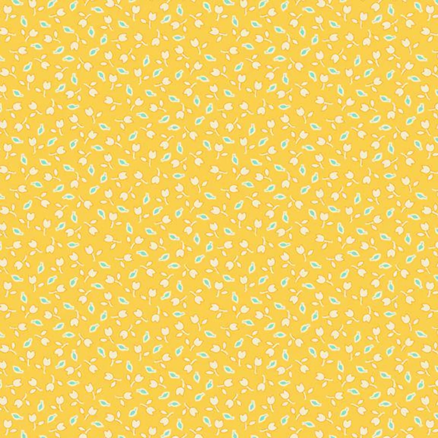 Aunt Grace Goes Scrappy – Tulips – Yellow