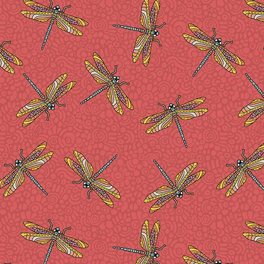 Small Wonders - Dragonfly - Persimmon