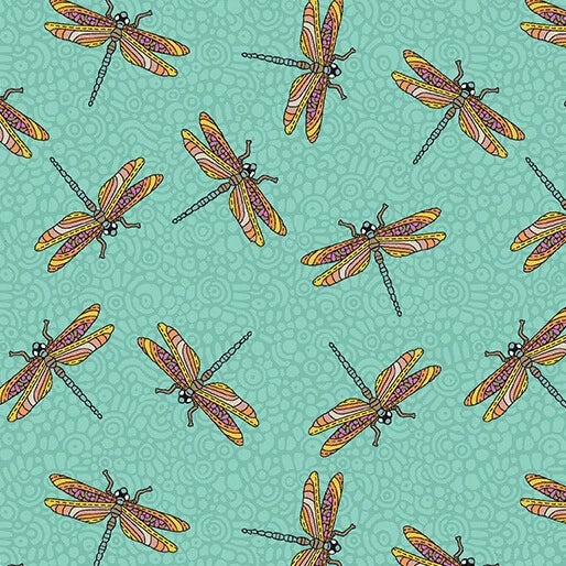 Small Wonders - Dragonfly - Turquoise