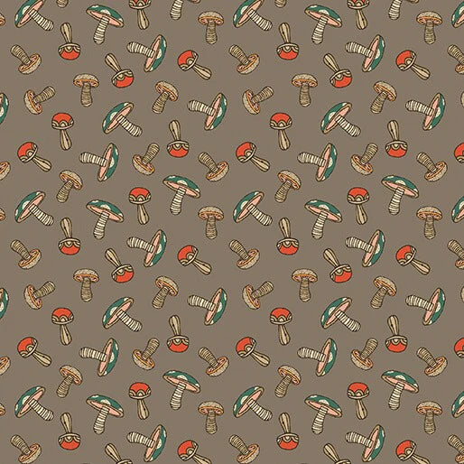 Small Wonders - Mushroom - Taupe