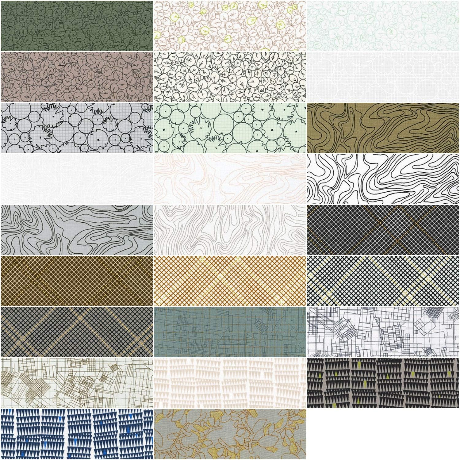 Carolyn Friedlander - Collection Cf - Neutral Colorstory - Ten Squares