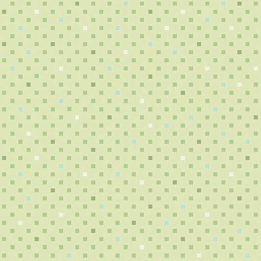 Dazzle Dots 2 - Dazzling Squares - Light Green