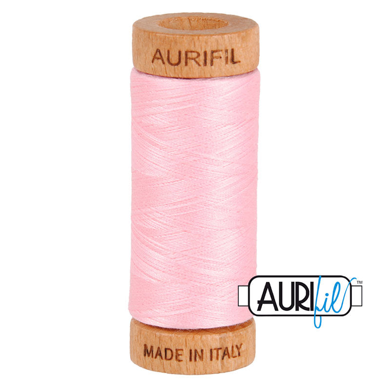 Baby Pink - 80 wt - Small Wooden Spool