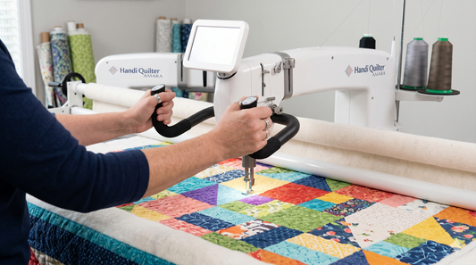 HandiQuilter Amara is one of the game changing machines when it comes to quilting.