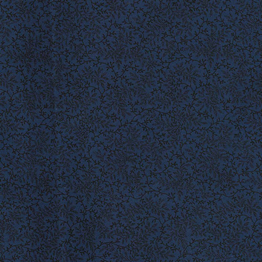 Wide Delicate Vines W.Blue