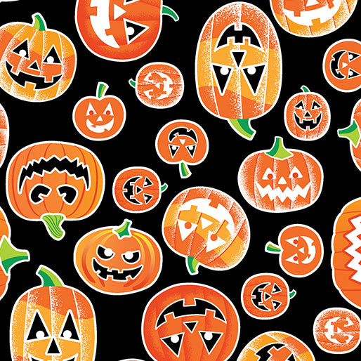 Chills & Thrills - Spooky Pumpkins - Black