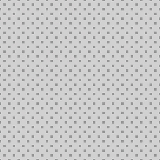 Dazzle Dots - Snazzy Squares - Light Grey