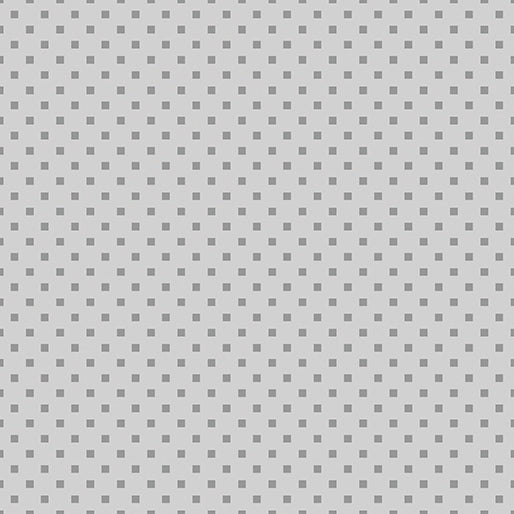Dapple Dots - Snazzy Squares - Light Grey