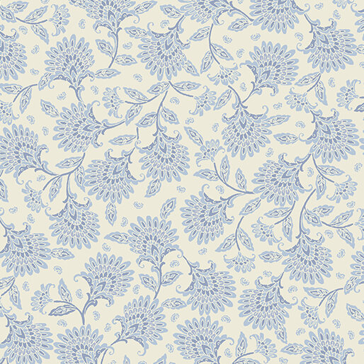 Whimsy Floral 108" - Blue