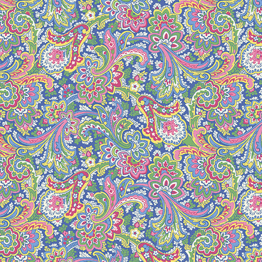 Khanti Paisley Multi (April’s Garden)