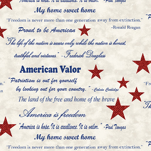 American Valor - Words of Valor Light Natural
