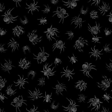 Creepsville - Spider Toss - Black