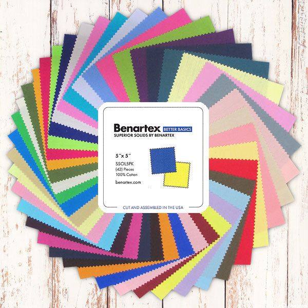 Superior Solids Charm Pack