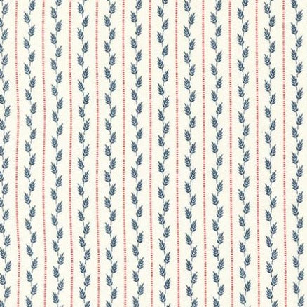 American Gatherings II - Wheat Row Stripes - Dove