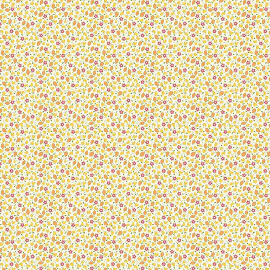 Aunt Grace Goes Scrappy – Ditsy – Yellow