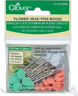 Flat Flower Head Pins - Boxed