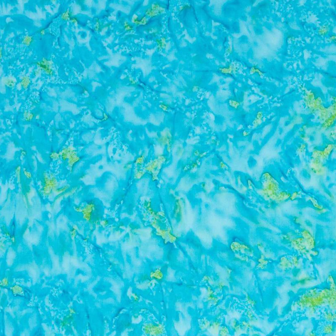 Expressions Batik Hand-Dyes - Light Turquoise Green Multi 1