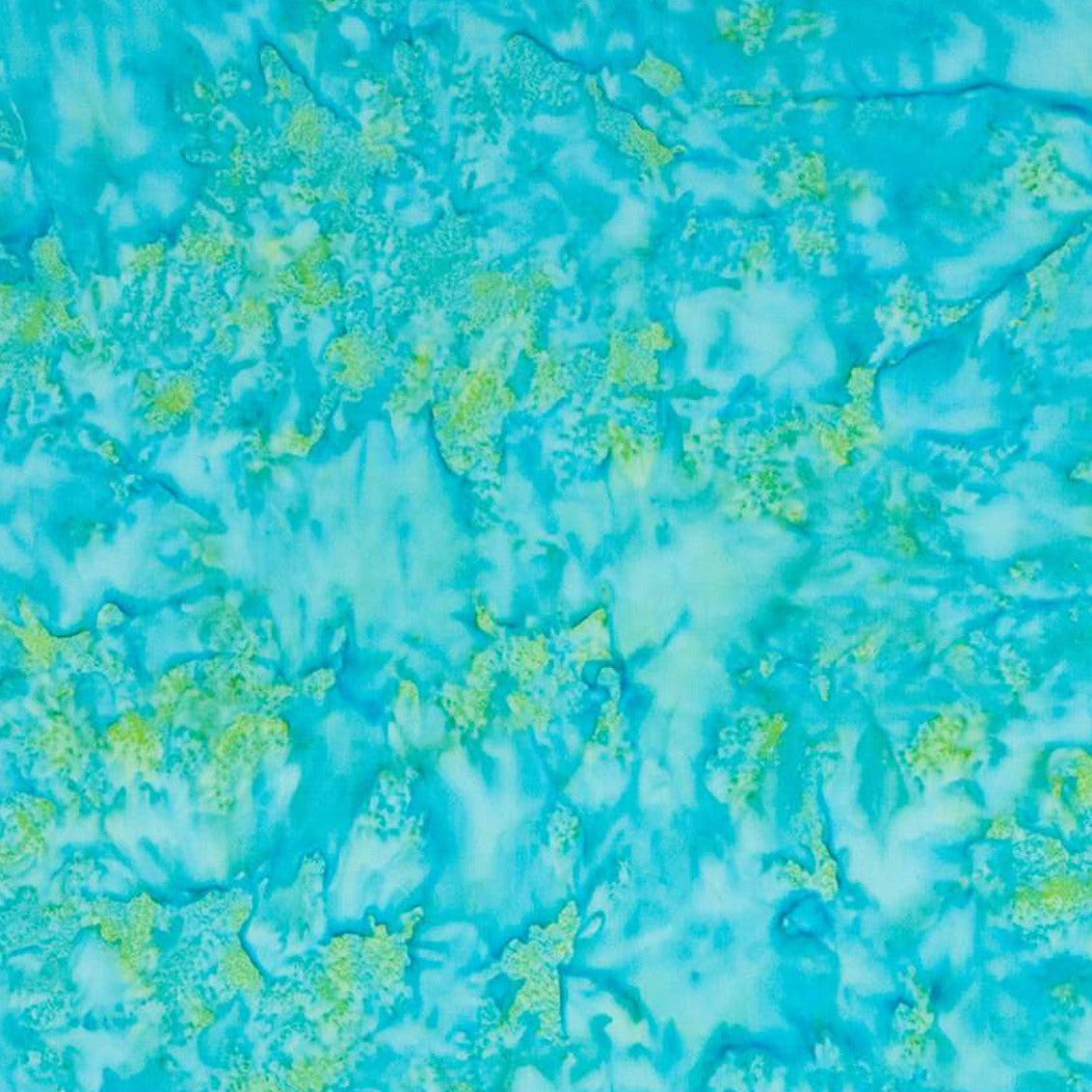 Expressions Batik Hand-Dyes - Green Turquoise Multi 1
