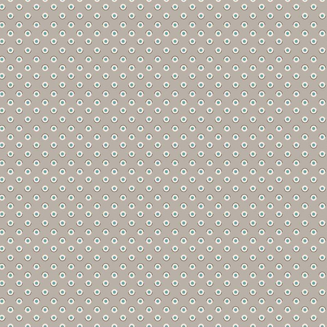 Bee Dots - Fawn - Pewter
