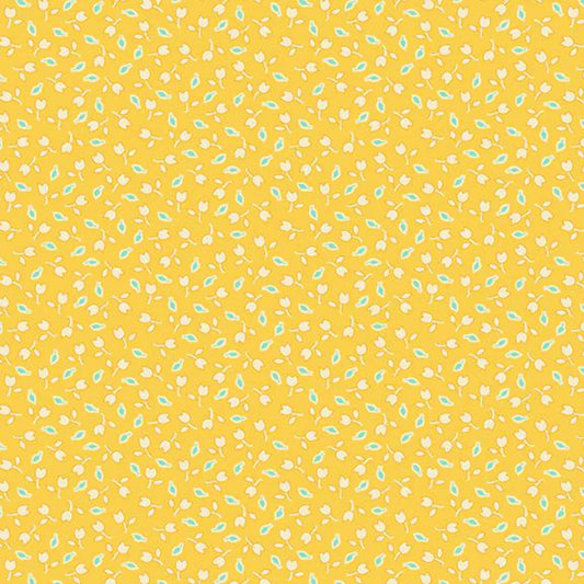 Aunt Grace Goes Scrappy – Tulips – Yellow