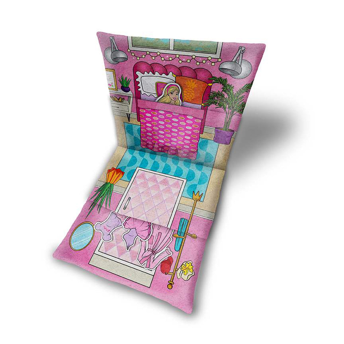 Barbie™ Girl Barbie Dream House Pack and Play - Felt Panel