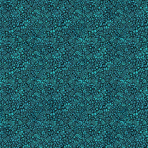 Small Wonders - Pebble Mosaic - Dark Teal