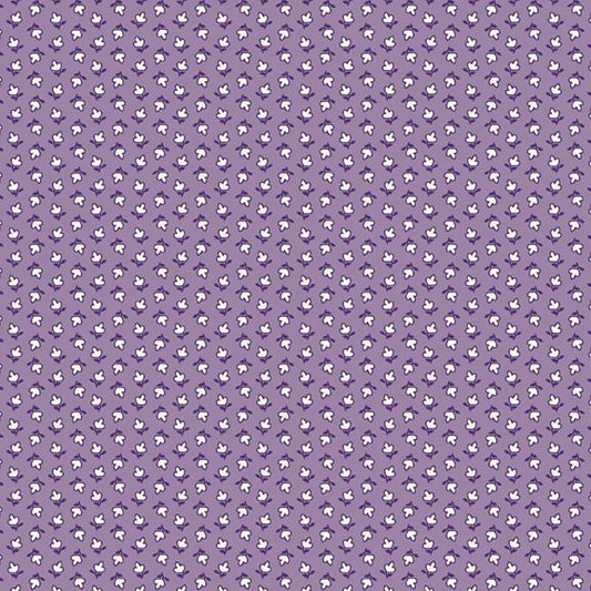 Aunt Grace Goes Scrappy – Triple Petal – Lilac
