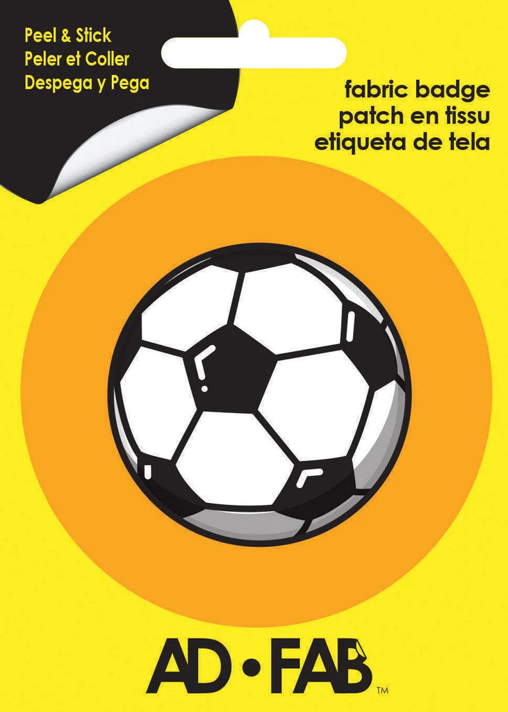 Adhesive Fabric Badge - Soccer