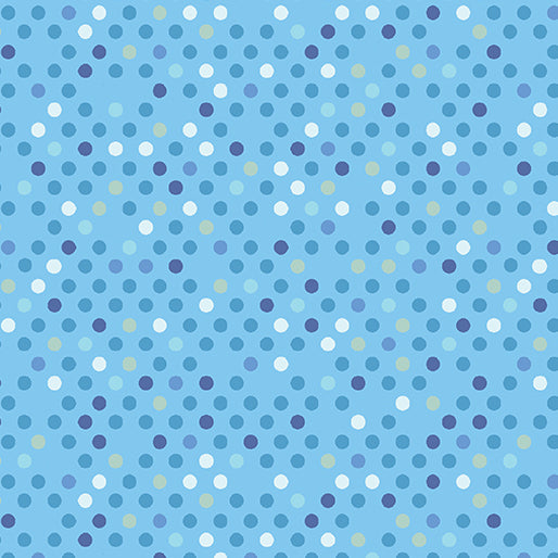 Dazzle Dots 2 - Confetti Drop - Blue