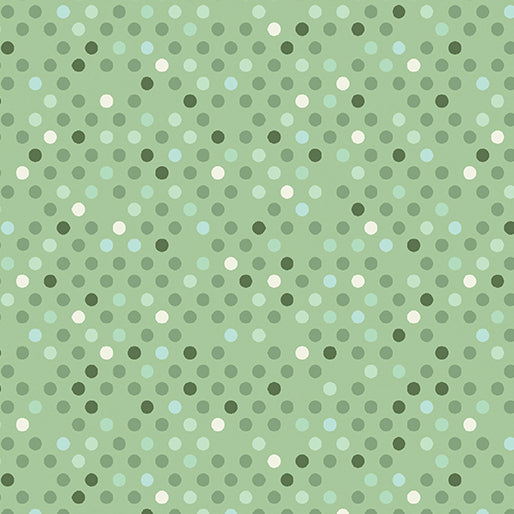 Dazzle Dots 2 - Confetti Drop - Leaf