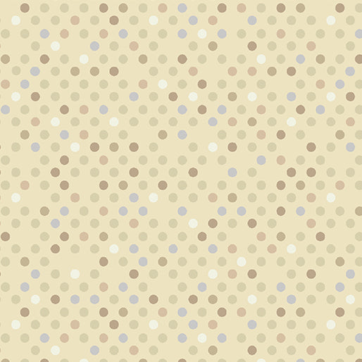 Dazzle Dots 2 - Confetti Drop - Tan