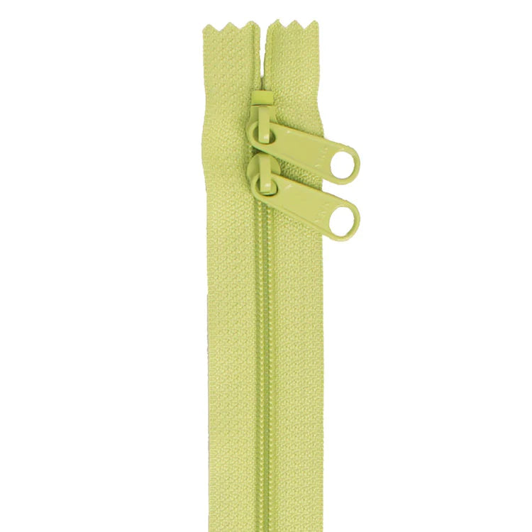 30" Handbag Zipper - Double Slide - Chartreuse
