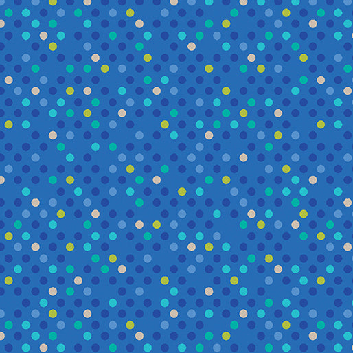 Dazzle Dots - Confetti Drop - Blue/Multi