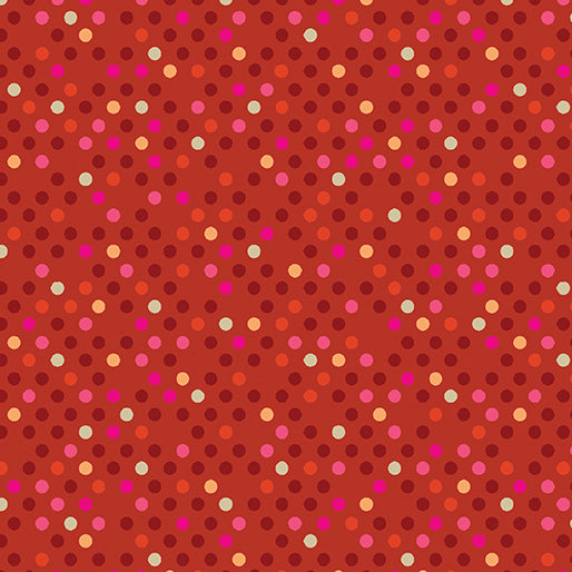 Dazzle Dots - Confetti Drop - Red/Multi