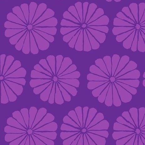 February 2021 - Damask Flower - Purple