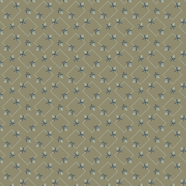 Garden Tale - Diamond Floral - Taupe