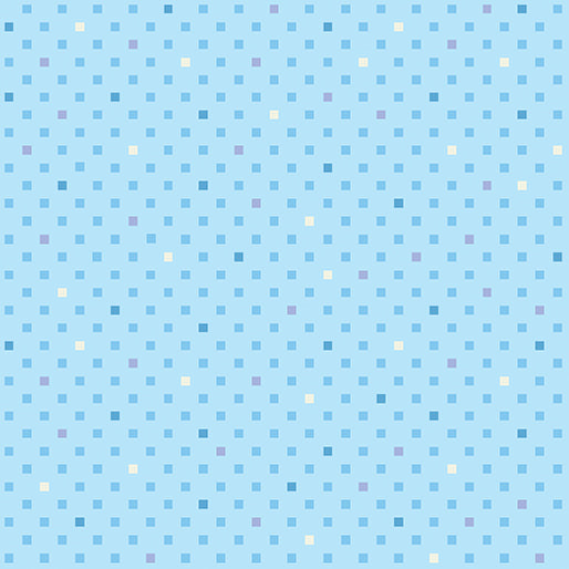 Dazzle Dots 2 - Dazzling Squares - Light Blue