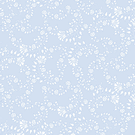 Inspired Blooms - Floral Trail - Light Blue