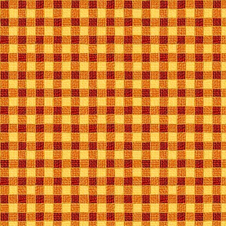 Autumn Forest - Gingham - Amber