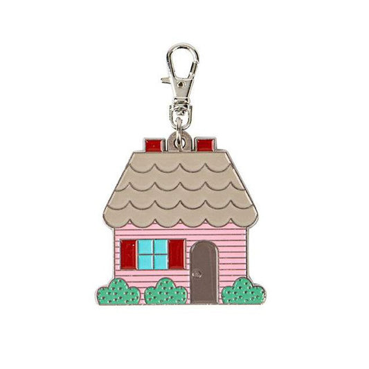 Enamel Happy Charm - Happy House