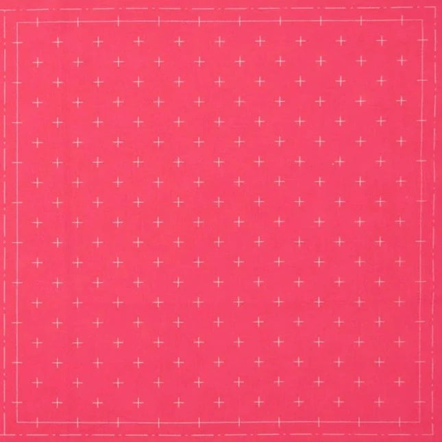 Hidamari Sashiko - Kasuri - Rose