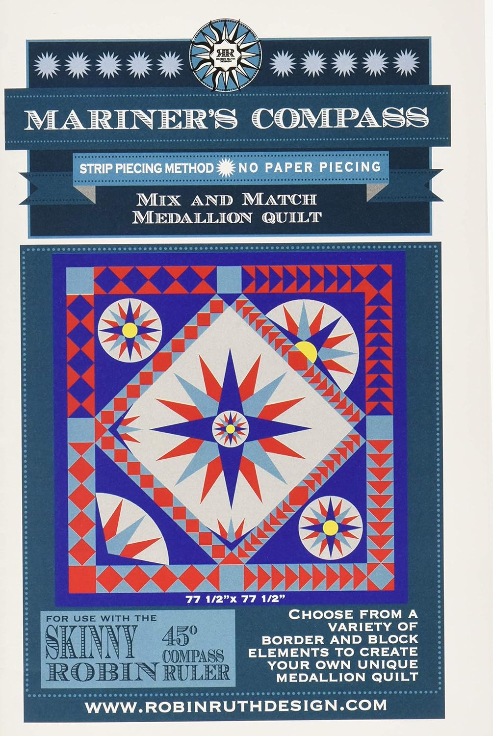 Mariner's Compass - Mix and Match Medallion Quilt