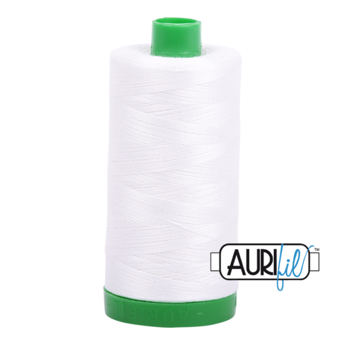 Natural White - 40 wt - Large Green Spool