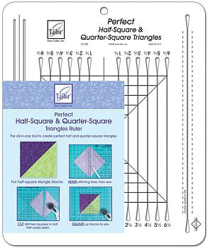 Perfect Half-Square & Quarter-Square Triangles