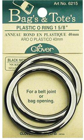 Plastic O Ring - Black Nickel - 1 5/8"